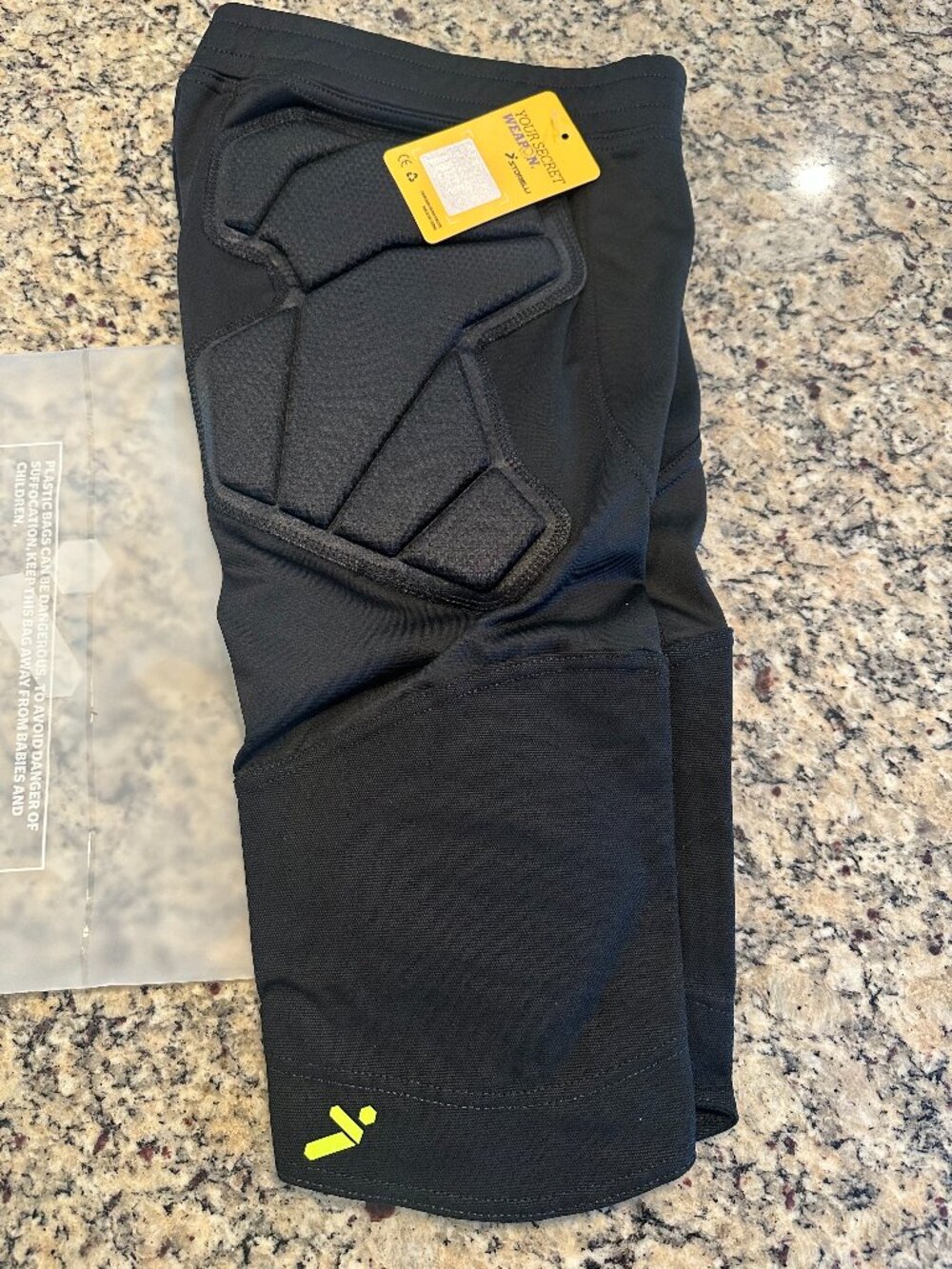 STORELLI EXO GK THREE QUARTER PANTS 2 BLACK YS